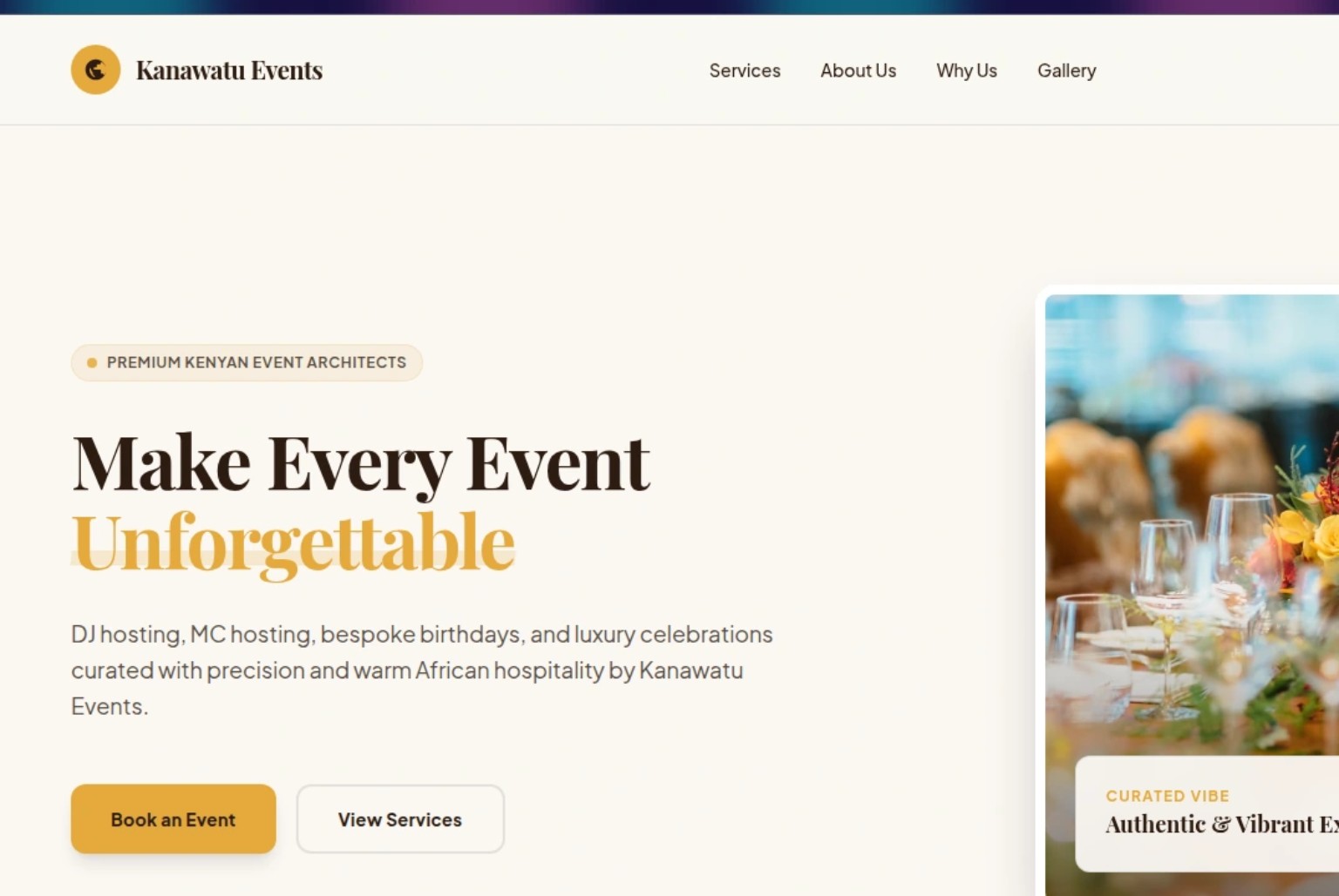 Static website project preview