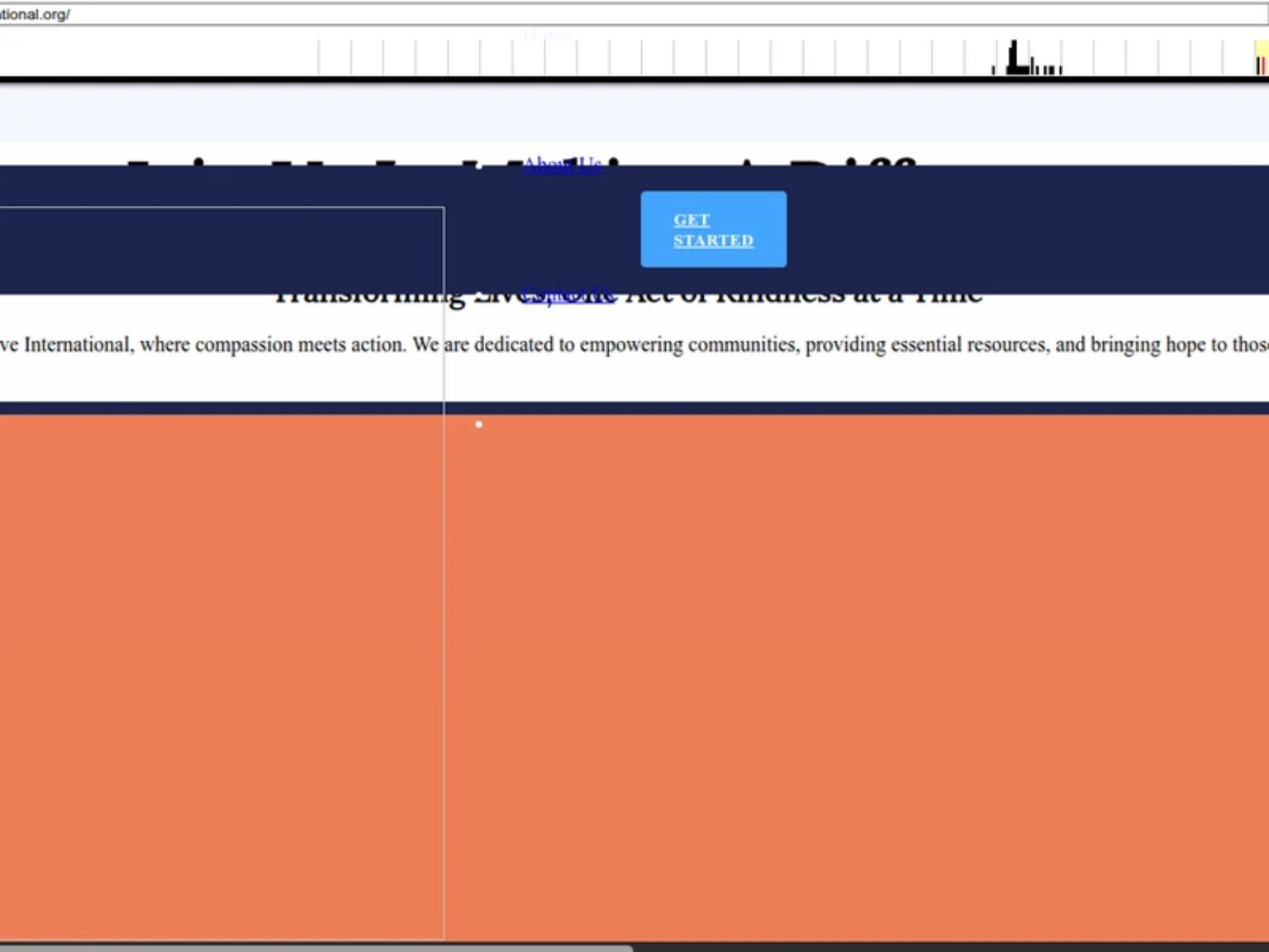 Web repair project preview